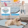 Deodorant Washable Dogs Pee Pads, Reusable Puppy Potty Mats for Pet Training, Whelping, Housebreaking, Incontinence, Travel, Playpen, Crate | Fast Absorption | Waterproof | 39.4" x 27.6" Extra Large