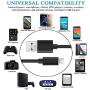 Micro USB Cable,15Ft Extra Long PS4 Controller Charger Cable,DEEGO Durable Android Charging Cord Data Sync Cable for Samsung Galaxy S7 Edge S6 S5,Note 5,Note 4,LG G4,Moto G5,Android Phone,Camera,Black