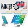 Desk Cell Phone Stand Holder Aluminum Phone Dock Cradle Compatible with Switch, All Android Smartphone, for iPhone 11 Pro Xs Xs Max Xr X 8 7 6 6s Plus 5 5s 5c Charging, Accessories Desk (Silver) Desk Cell Phone Stand Holder Aluminum Phone Dock Cradle Compatible with Switch, All Android Smartphone, for iPhone 11 Pro Xs Xs Max Xr X 8 7 6 6s Plus 5 5s 5c Charging, Accessories Desk (Silver)