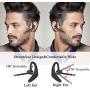 BANIGIPA Bluetooth Headset for Cellphones, Wireless Bluetooth 5.0 Headphone Earphone Earpiece with HD Mic for Office Skype Business Truck Driver, 12 Hours Talking & Music, CVC6.0 Noise Cancelling