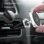 Car Phone Mount Magnetic Cell Phone Car Mount Vent Dashboard 360° Rotation Car Phone Holder for iPhone SE 11 Pro XS Max XR X 8 Plus Samsung Galaxy S20 Note10 S10 S10e & All Phones,Silver