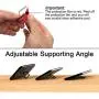 Attom Tech Transparent Phone Ring Holder Grip 360 Degree Free Rotation, Clear Cell Phone Finger Ring Kick-Stand Compatible with iPhone X 8 7 Plus 6S 6 5s 5 SE, Galaxy S9 S8 S7 S6 Edge (Silver) Attom Tech Transparent Phone Ring Holder Grip 360 Degree Free Rotation, Clear Cell Phone Finger Ring Kick-Stand Compatible with iPhone X 8 7 Plus 6S 6 5s 5 SE, Galaxy S9 S8 S7 S6 Edge (Silver)