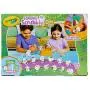 Crayola Scribble Scrubbie Safari Animals Tub Set, Color & Wash Creative Toy, Gift for Kids, Age 3, 4, 5, 6