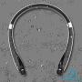 Foldable Bluetooth Headset, Beartwo Lightweight Retractable Bluetooth Headphones for Sports&Exercise, Noise Cancelling Stereo Neckband Wireless Headset (with carry case)