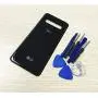 V60 Back Glass Replacement Door Housing Back Cover W/Tape Assembly Parts for LG V60 ThinQ V600 5G All Model + Eject Pin Tools (V60/Black) V60 Back Glass Replacement Door Housing Back Cover W/Tape Assembly Parts for LG V60 ThinQ V600 5G All Model + Eject Pin Tools (V60/Black)
