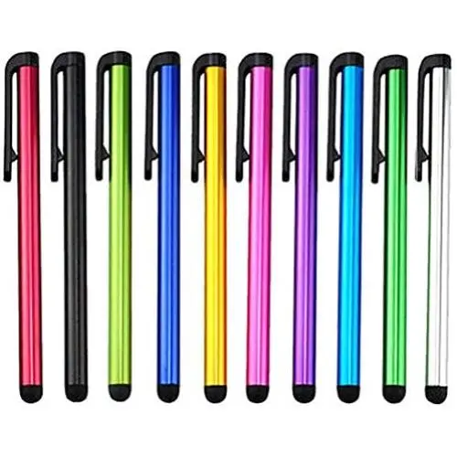 10pack (Multi Color) Universal Small Metal Touch Stylus Pen for Android Mobile Phone Cell Smart Phone Tablet iPad iPhone (10pack Multi Color) 10pack (Multi Color) Universal Small Metal Touch Stylus Pen for Android Mobile Phone Cell Smart Phone Tablet iPad iPhone (10pack Multi Color)