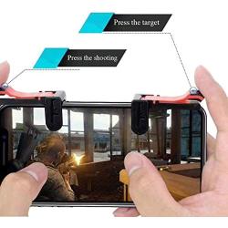 Eemenso Keland 1 Pair Mobile Phone Game Controller Shoot Aiming Triggers Fire Button Joysticks