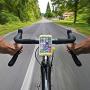 Global Gizmos Unisexs 45129 Bicycle Universal Power Mount |2-in-1 Phone Charger & Holder | Holds 3.5 to 6 Inch Mobile Screens| Easy to Attach | Bike Accessories Bank Holder, Yellow, 6inch
