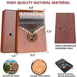 Kalimba Thumb Piano 17 Key Kalimba Thumb Piano Kalimba Mbira Instrument Thumb Piano Kalimba Mbira Kit Finger Piano Kalimba Thumb Piano 17 Keys Kalimba (Kalimba Thumb Piano 17 Key)