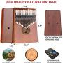 Kalimba Thumb Piano 17 Key Kalimba Thumb Piano Kalimba Mbira Instrument Thumb Piano Kalimba Mbira Kit Finger Piano Kalimba Thumb Piano 17 Keys Kalimba (Kalimba Thumb Piano 17 Key)