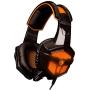 SADES 921S 3.5mm Plug Over Ear Wired Stereo Headset Gaming Earphone Bass Noise Canceling Isolating Headphones with Mic for PC Gamer Tablet Laptops Mobile Phone MP3 MP4