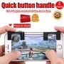 RONSHIN 1 Pair Smartphone Mobile Gaming Trigger Button Handle Fire Button Controller for PUBG
