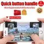 RONSHIN 1 Pair Smartphone Mobile Gaming Trigger Button Handle Fire Button Controller for PUBG
