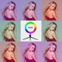 10" Selfie Ring Light with Tripod Stand and Phone Holder Camera Ringlight for Photography,YouTube,Makeup,Live Stream,Video Shooting with iPhone Android