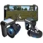 OUYAWEI Consumer Electronics PUBG Mobile Phone Game Trigger Fire Button Gamepad Controller Six Fingers Linkage Gaming Joystick Aim Key Shooter Handle + Game Button