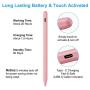 Stylus Pen with Palm Rejection, FOJOJO Active Stylus Compatible with (2018-2020) Apple iPad Pro 11 & 12.9 inch/iPad 7th Gen/iPad 6th Gen/iPad Mini 5th Gen/iPad Air 3rd Gen (Pink) Stylus Pen with Palm Rejection, FOJOJO Active Stylus Compatible with (2018-2020) Apple iPad Pro 11 & 12.9 inch/iPad 7th Gen/iPad 6th Gen/iPad Mini 5th Gen/iPad Air 3rd Gen (Pink)