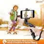 Zeadio Bluetooth Mini Smartphone Tripod Grip Stabilizer, Desktop Tabletop Stand Tripod with Phone Holder and Wireless Remote for iPhone Samsung Huawei and All Phones Zeadio Bluetooth Mini Smartphone Tripod Grip Stabilizer, Desktop Tabletop Stand Tripod with Phone Holder and Wireless Remote for iPhone Samsung Huawei and All Phones