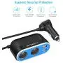 Quick Charge 3.0 Car Charger, AUOPLUS 96W 2 Socket Cigarette Lighter Power Adapter 12V/24V DC Outlet Splitter 5.4A Dual USB Ports for iPhone Android Samsung GPS Dash Cam Quick Charge 3.0 Car Charger, AUOPLUS 96W 2 Socket Cigarette Lighter Power Adapter 12V/24V DC Outlet Splitter 5.4A Dual USB Ports for iPhone Android Samsung GPS Dash Cam