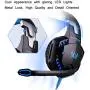 G2000 Stereo Gaming Headset for PS4 Xbox One, Bass Over-Ear Headphones with Mic, LED Lights and Volume Control for Laptop, PC, Mac, iPad, Computer, Smartphones, Blue(Blue) G2000 Stereo Gaming Headset for PS4 Xbox One, Bass Over-Ear Headphones with Mic, LED Lights and Volume Control for Laptop, PC, Mac, iPad, Computer, Smartphones, Blue(Blue)
