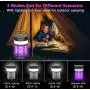 Mosquito Bug Zapper Outdoor, Aukfa Solar Mosquito Killer Lamp Insect Killer and Rechargeable Electric Fly Insect Trap with 3 Lighting Function Waterproof Portable Mosquito Trap for Indoor Camping Mosquito Bug Zapper Outdoor, Aukfa Solar Mosquito Killer Lamp Insect Killer and Rechargeable Electric Fly Insect Trap with 3 Lighting Function Waterproof Portable Mosquito Trap for Indoor Camping