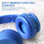 Esonstyle Over-ear Bluetooth Headphones,Foldable Wireless Bluetooth Stereo Headset wired headphone with Handsfree Call Working with All 3.5 mm Music Device and Mobile phone