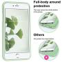 Vooii iPhone 8 Plus Case, iPhone 7 Plus Case, Soft Silicone Gel Rubber Bumper Case Microfiber Lining Hard Shell Shockproof Full-Body Protective Case Cover for iPhone 7 Plus /8 Plus - Matcha