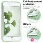 Vooii iPhone 8 Plus Case, iPhone 7 Plus Case, Soft Silicone Gel Rubber Bumper Case Microfiber Lining Hard Shell Shockproof Full-Body Protective Case Cover for iPhone 7 Plus /8 Plus - Matcha