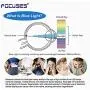 Screen Protector iPhone 8,7,6S,6(4.7&quot)(3 Pack),Focuses Anti-Blue Light Screen Protector [Eye Protect][Bubble Free] Tempered Glass for iPhone 8/7/6S/6