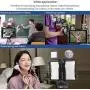 ULANZI U-Pad Metal Video Cage,Tablet Vlog Rig Stabilizer w 1/4 inch Screw Triple Cold Shoe Mount Compatible w iPad/iPad Pro/iPad Air/iPad Mini Tablets Vlogging Used On Microphone Video Light
