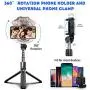 SYOSIN Selfie Ring Light with Tripod Stand and Phone Holder, 6” Rechargeable LED Dimmable Ring Light Selfie Stick Tripod with Bluetooth Remote Control for Live Stream,Makeup,YouTube Video SYOSIN Selfie Ring Light with Tripod Stand and Phone Holder, 6” Rechargeable LED Dimmable Ring Light Selfie Stick Tripod with Bluetooth Remote Control for Live Stream,Makeup,YouTube Video