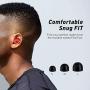 Tube Wireless Earphone True Wireless Earbuds, Bluetooth Headphone with Portable Charging Case, Passive Noise Cancellation, iPX5 Sweatproof Earbuds, Auto On & Connect, iOS & Android Supported A5 - Red
