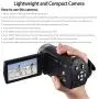 Camcorders ORDRO HDV-V12 HD 1080P Video Camera Recorder Infrared Night Vision Camera Camcorders with 16G SD Card and 2 Batteries Camcorders ORDRO HDV-V12 HD 1080P Video Camera Recorder Infrared Night Vision Camera Camcorders with 16G SD Card and 2 Batteries