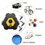 CICMOD Air Compressor Pump Digital Tire Inflator 150 PSI 12V DC Portable Auto Tire Pump for Car Truck Bike Inflatables