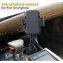 BESTRIX Cup Phone Holder For Car, Cup Holder Phone Mount, Phone Holder for Car Universal for iPhone 11 Pro Xs XS MAX XR X 8 7 6s Plus SE, Galaxy S10 5G S10 S10E S9, LG, Pixel, HTC And All Smartphones