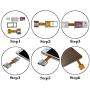 Dual SIM Card Micro SD Card Adapter (2 Pcs) for Android Smartphone,Ultra-Slim Gold SIM Card Extender for Samsung S7 / S7 Edge / S8 / S8+ Huawei Mate7/8/9 Xiaomi Lenovo