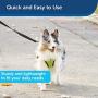 PetSafe Nylon Dog Leash, Strong, Durable, Traditional Style Leash with Easy to Use Bolt Snap - Available in Multiple Widths and Colors