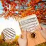 Kalimba,17 Key Kalimba Thumb Piano, Mahogany Wood Music Instrument Finger Piano with Tuning Hammer for kids Adult Beginners, Christmas perfect gifts Ideal for Friend, Family, Lover (C Tone) Mbira Kalimba,17 Key Kalimba Thumb Piano, Mahogany Wood Music Instrument Finger Piano with Tuning Hammer for kids Adult Beginners, Christmas perfect gifts Ideal for Friend, Family, Lover (C Tone) Mbira
