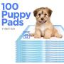 StayDry Pee Pads for Dogs - Durable, Super Absorbent, Layered Leak Proof Dog Pee Pads - Multi-Use including Puppy Crate Training - Puppy Pads 100 Count - 22" x 22"