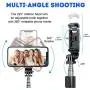 SYOSIN Bluetooth Selfie Stick Tripod, Extendable Aluminum Tripod Stand with Wireless Remote 360° Rotation Selfie Stick for iPhone 11/11 Pro Max/XS Max/XS/XR/X/8/7 Android Phone and Sports Camera GoPro SYOSIN Bluetooth Selfie Stick Tripod, Extendable Aluminum Tripod Stand with Wireless Remote 360° Rotation Selfie Stick for iPhone 11/11 Pro Max/XS Max/XS/XR/X/8/7 Android Phone and Sports Camera GoPro
