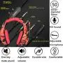 Best Gaming Headset PS4, Compatible for Xbox One, Nintendo Switch, ONIKUMA K1 Stereo Noise Cancelling Over Ear Headphones with Microphone, PC, Phone, with Free Headphone Hook,About 15 Days Delivery