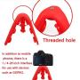 Creative Personality Black Octopus Sucker Multi-Function Mobile Phone Holder Mobile Phone Tripod Camera Stand Tablet Stand