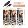 10" Selfie Ring Light with Tripod Stand & 2 Phone Holder, ELEGIANT Led Ring Light with Remote Ringlight for Live Stream Makeup YouTube Tiktok Photography Compatible with iPhone iPad Android (Upgraded)