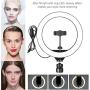 weepo Multi-Functional Anchor Live Broadcast LED Ring-Shape Fill Light Beauty Lamp On Camera Video Lights