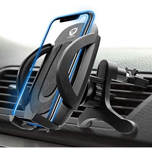 JunDa Phone Holder for Car Universal Smartphone Car Air Vent Mount Holder 360-Degree Rotation  Compatible with  4 to 7 inch Cell Phone