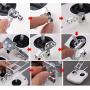 Hooshion 2 in 1 Mobile Phone Tablet Holder Extended Holder Clamp Clip for DJI Phantom 3 Standard Edition Remote Control