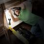 STANLEY SAT3S Rechargeable 300 Lumen Lithium Ion LED Satellite Work Light with USB Power Charger