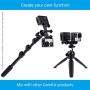 CamKix Stabilizing Hand Grip Compatible with GoPro Hero 8, 7, 6, 5, 4, 3+, 3 and DJI Osmo Action w/Dual Mount, Tripod Adapter and Universal Phone Holder - Record Videos with 2 Different Camera Angles