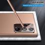 [2+2 Pack] UniqueMe 2 pack Soft TPU Screen Protector and 2 pack Tempered Glass Camera Lens Protector for Samsung Galaxy Note 20 Ultra 6.9",HD Clarity [Case Friendly][Bubble Free]