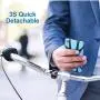 Detachable Bike Phone Mount, 360° Rotatable Adjustable Silicone Bicycle Phone Holder Fits for iPhone & Other 4.0"- 6.5" Phones, Universal Bike Handlebar Mount Cycling Cell Phone Cradle Detachable Bike Phone Mount, 360° Rotatable Adjustable Silicone Bicycle Phone Holder Fits for iPhone & Other 4.0"- 6.5" Phones, Universal Bike Handlebar Mount Cycling Cell Phone Cradle