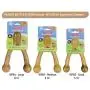Pet Qwerks Wish BarkBone - For Aggressive Chewers| Made in USA